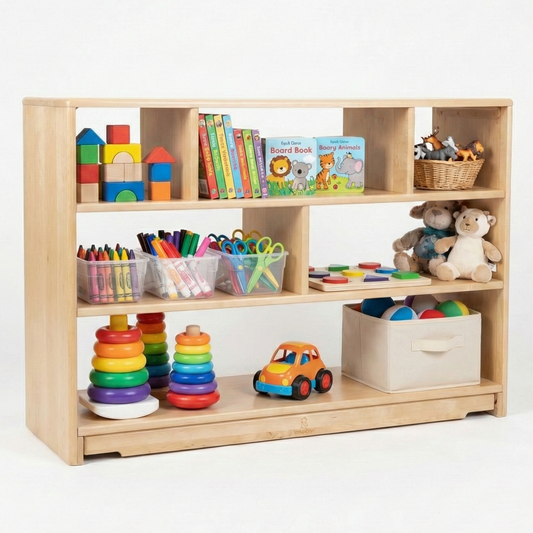 Montessori Classroom Shelf - 4' x 32"