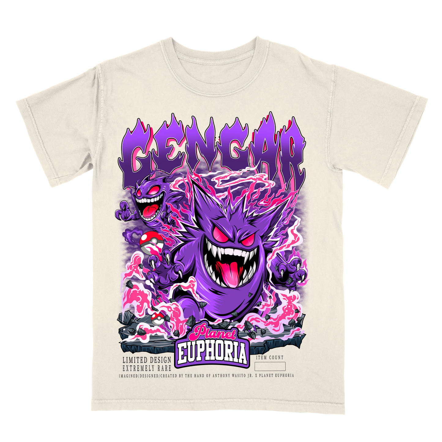Gengar Limited Edition Graphic T-Shirt
