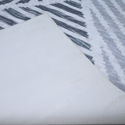 Bibb Home Washable Flannel Printed Accent Rug With Latex Back 1-2 Pack  24x36