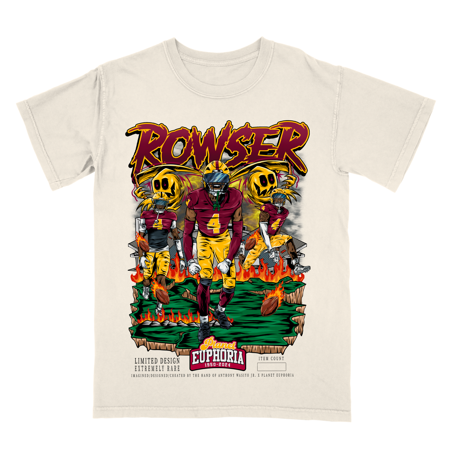 Myles "Ghost" Rowser Limited Edition Graphic T-Shirt