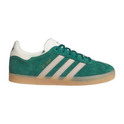 adidas Grade School Gazelle 'Wonder Beige Collegiate Green Gs' Sneakers