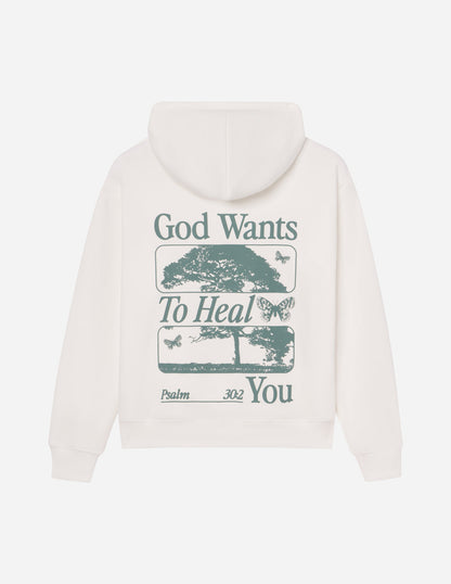 Elevated Faith God Heals Unisex Hoodie