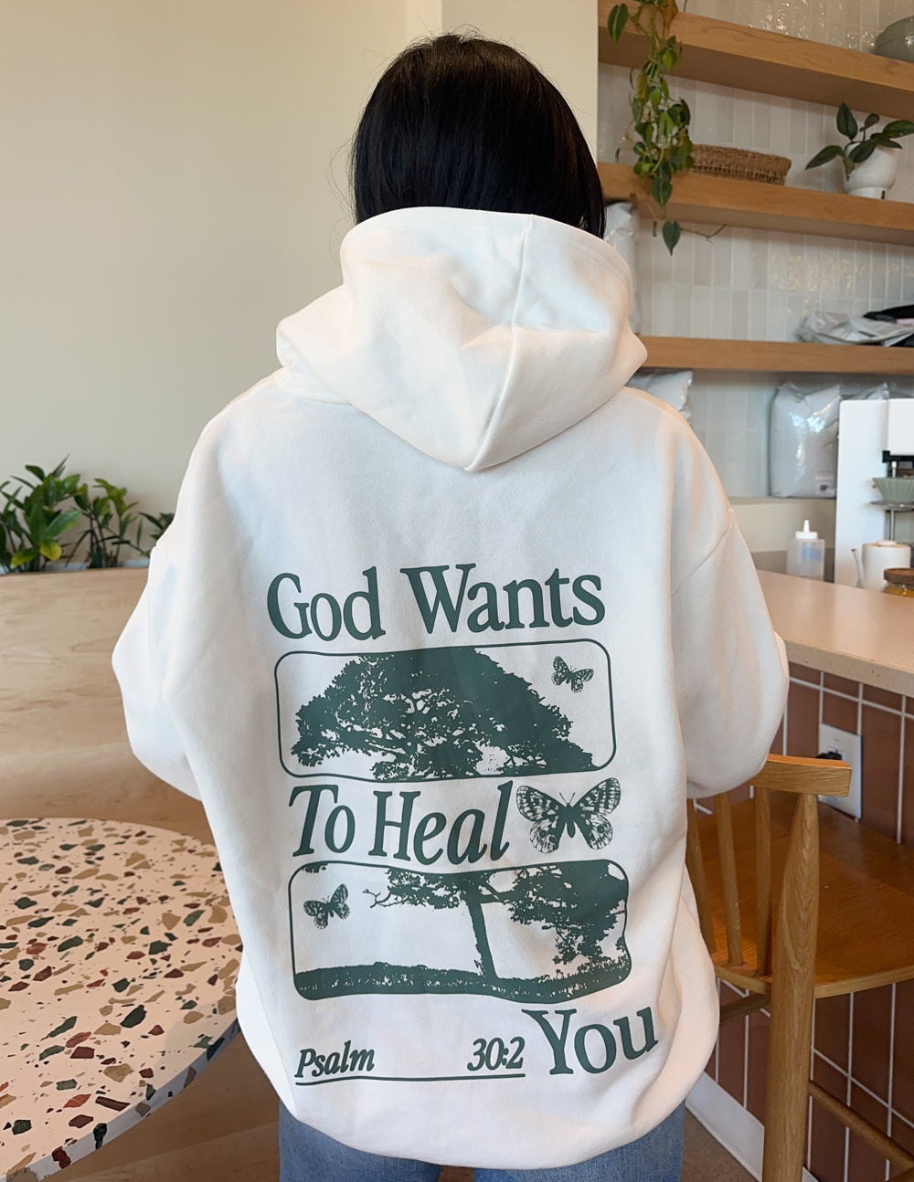 Elevated Faith God Heals Unisex Hoodie