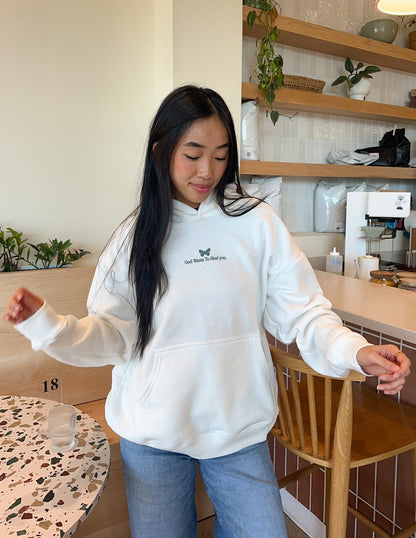 Elevated Faith God Heals Unisex Hoodie