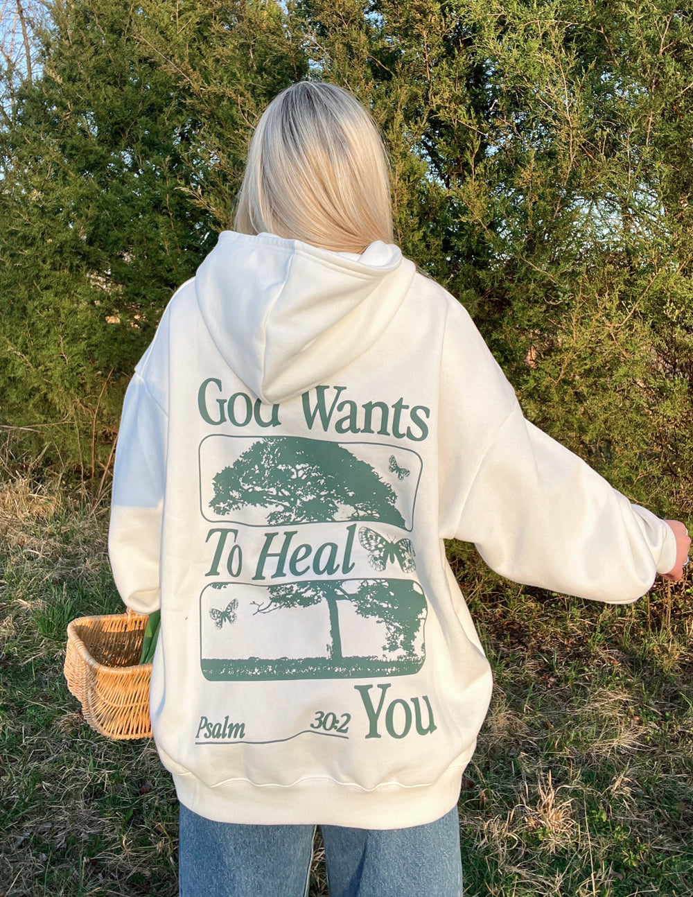 Elevated Faith God Heals Unisex Hoodie