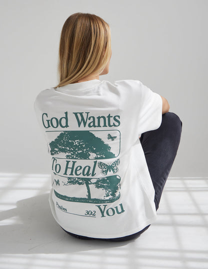 Elevated Faith God Heals Unisex Tee