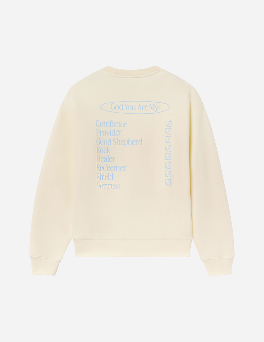 Elevated Faith God Is My Everything Unisex Crewneck