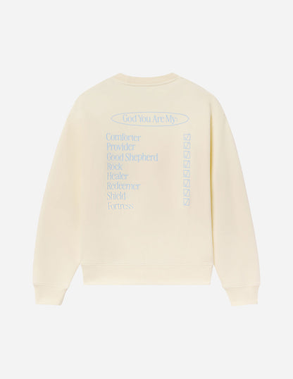 Elevated Faith God Is My Everything Unisex Crewneck