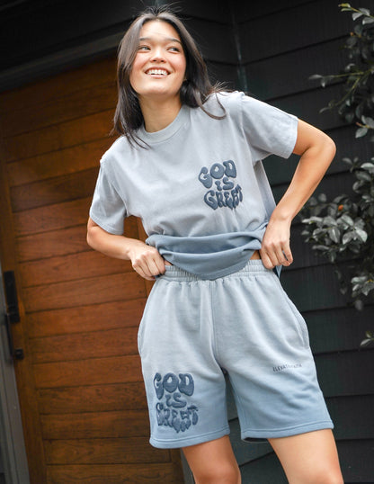 Elevated Faith God is Great Unisex Short
