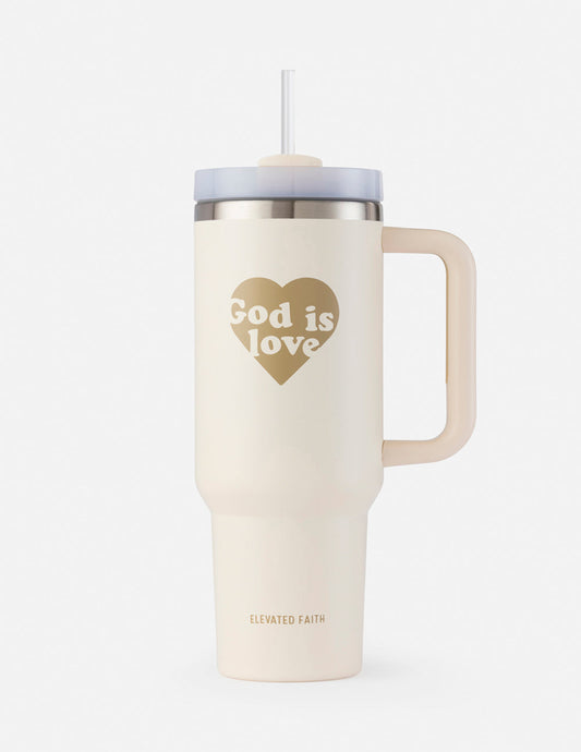 Elevated Faith God is Love 40 oz Tumbler
