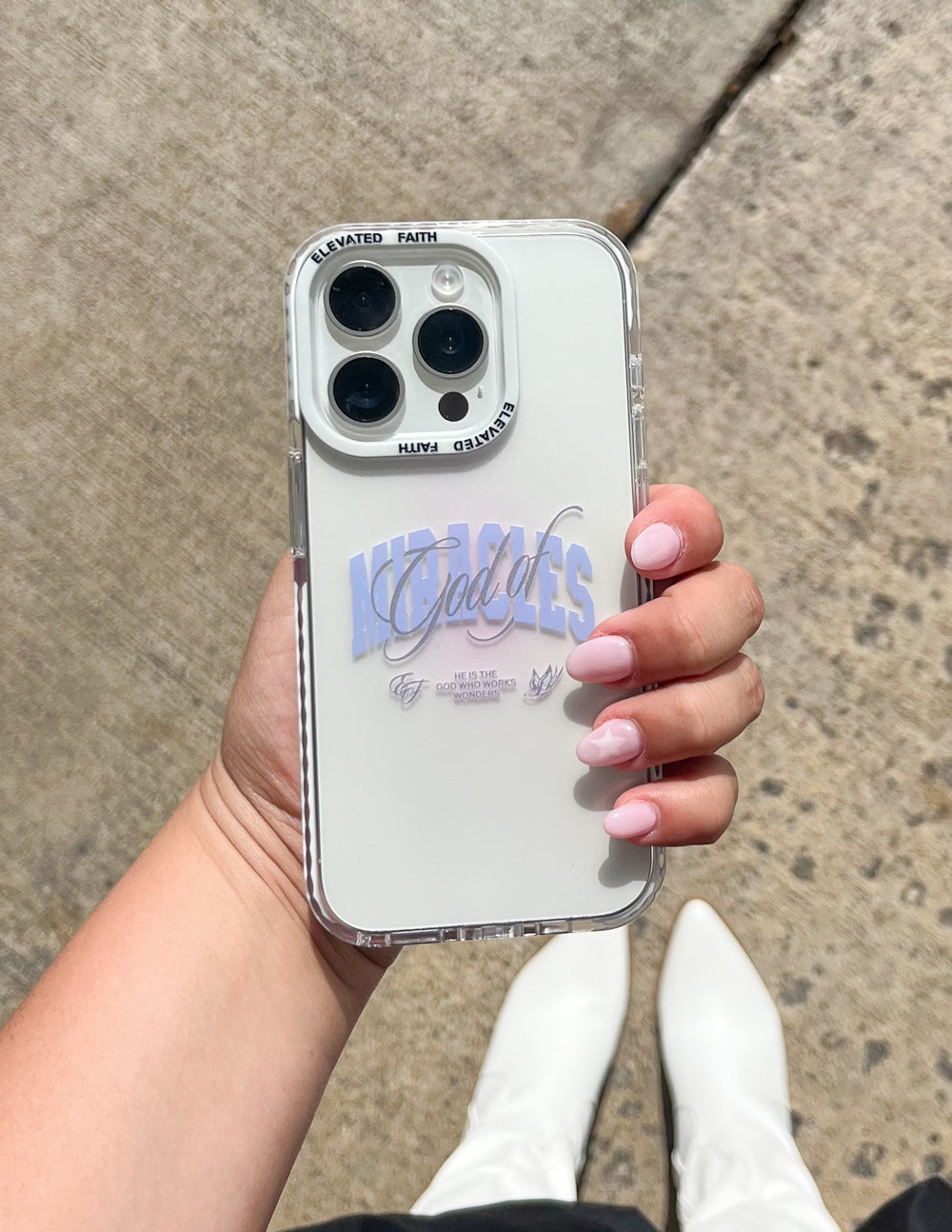 Elevated Faith God of Miracles Phone Case