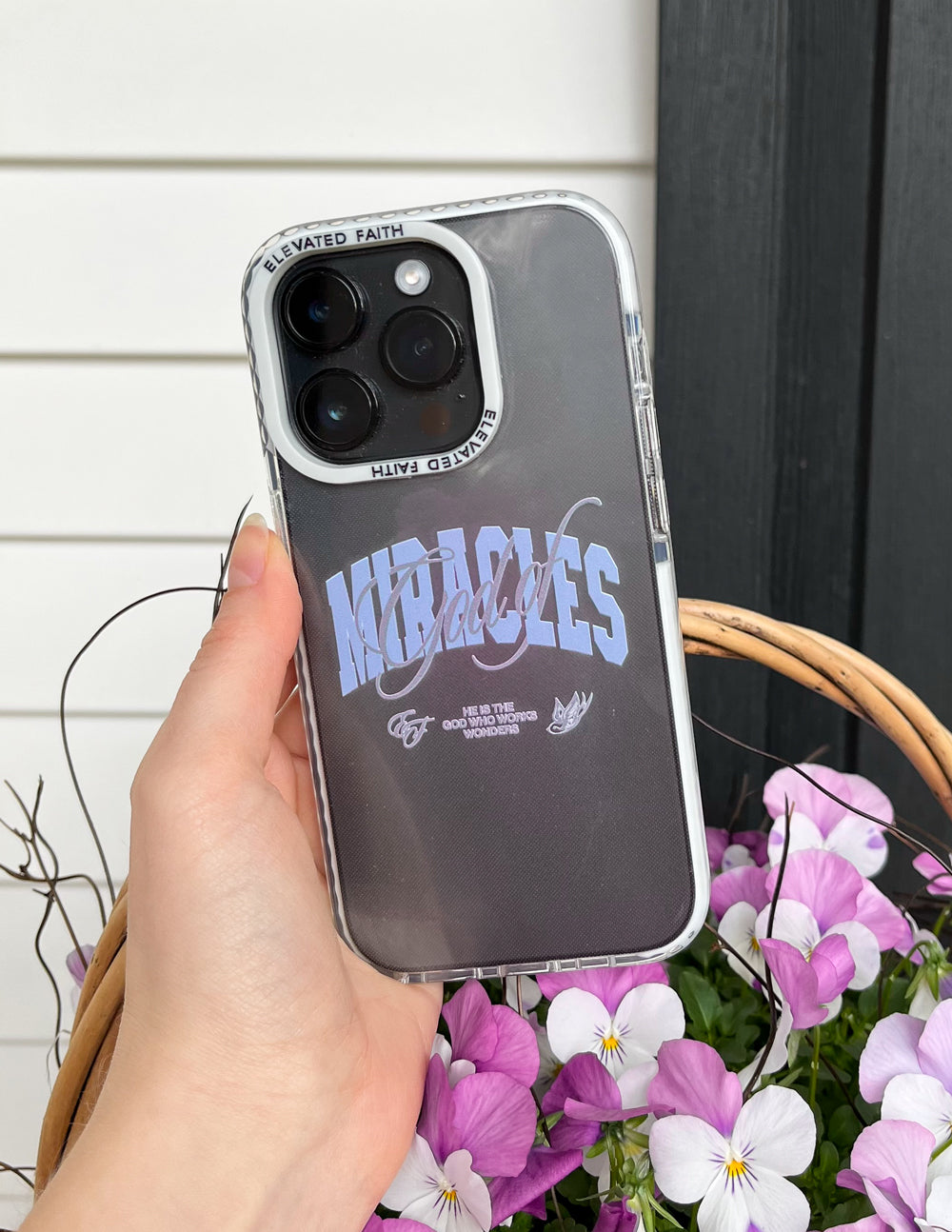 Elevated Faith God of Miracles Phone Case