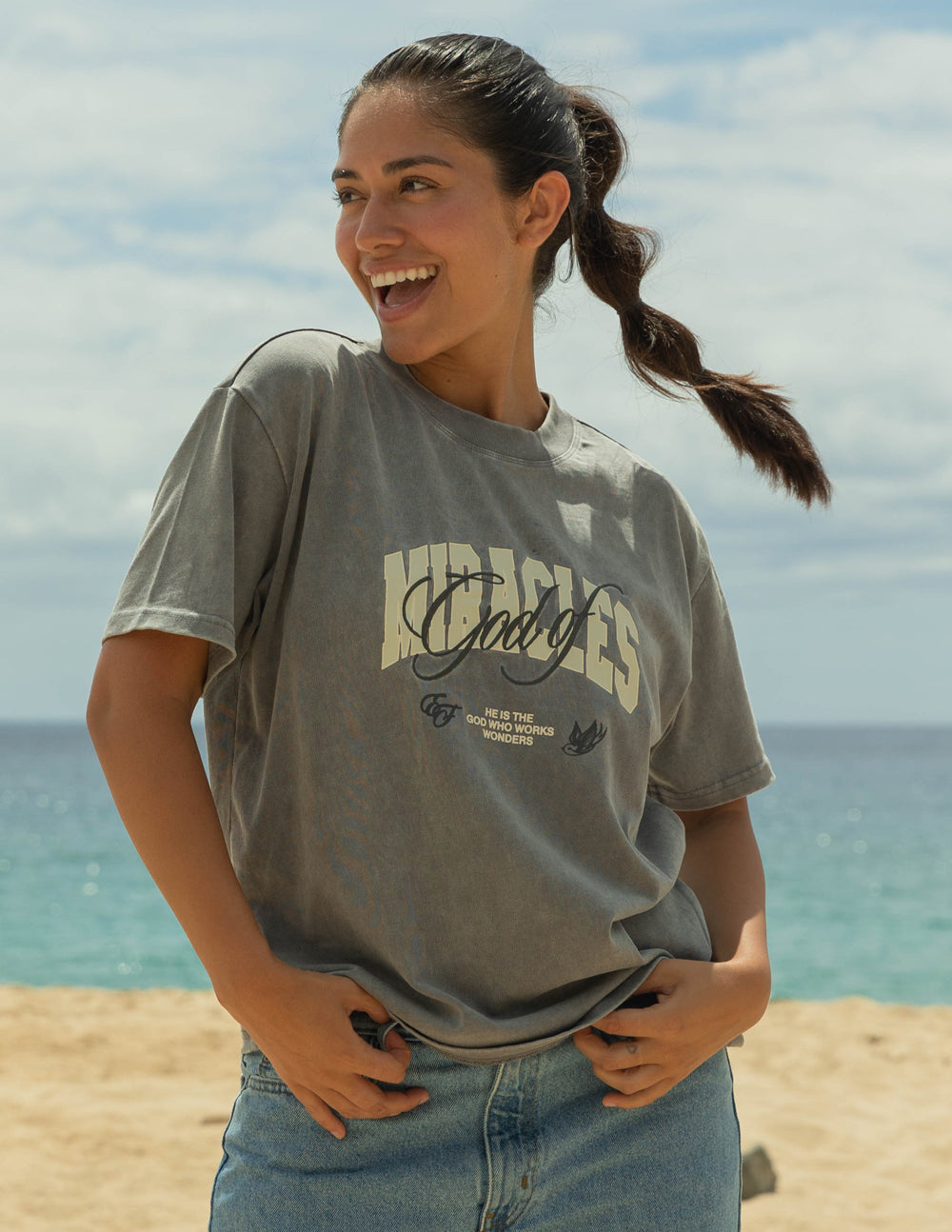 Elevated Faith God of Miracles Unisex Tee