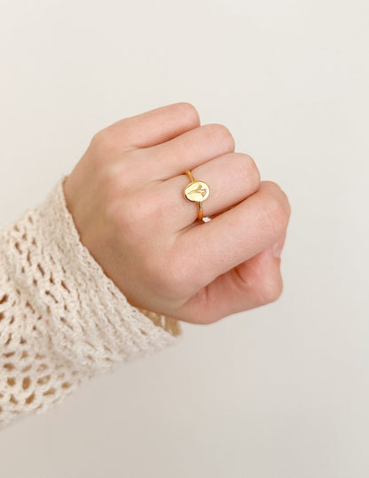 Elevated Faith Gold Wildflower Ring