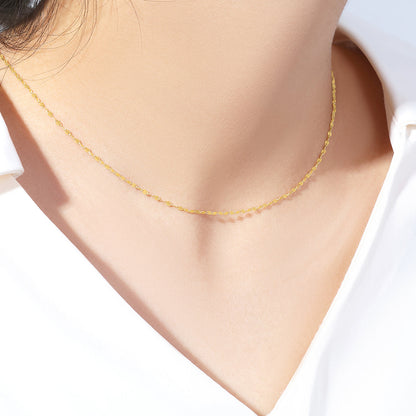 Mint & Lily Petal Chain Necklace