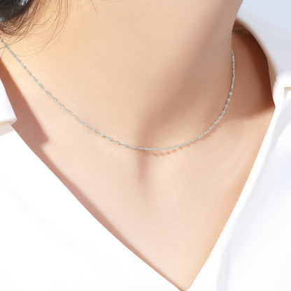 Mint & Lily Petal Chain Necklace