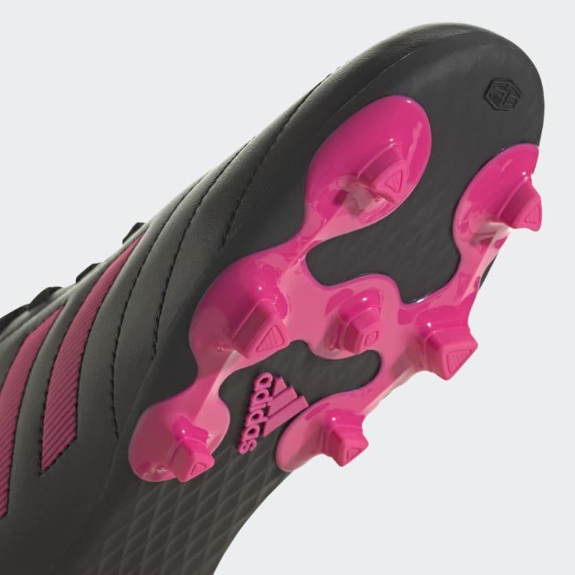 [GX6907] Youth adidas Goletto 8 FG 'Black Shock Pink'
