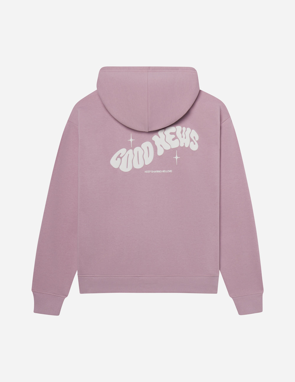 Elevated Faith Good News Pink Unisex Hoodie