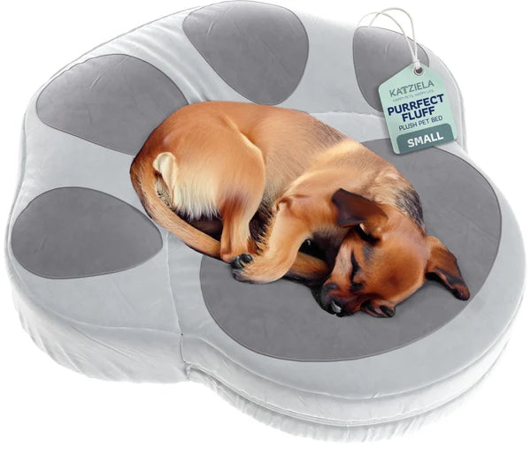 Katziela Paw Shaped Pet Bed