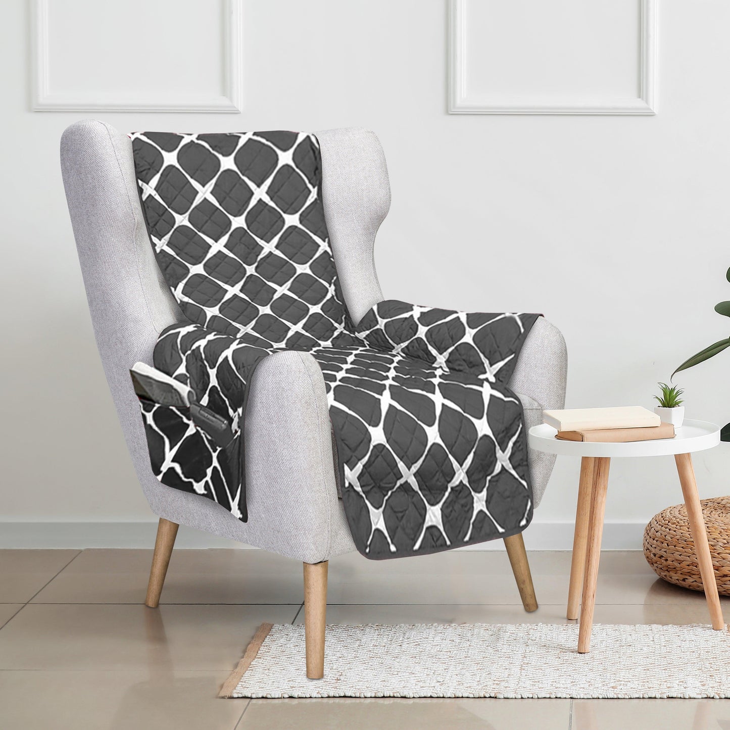 Elegant Comfort Bloomingdale Design Reversible Smart Furniture Protectors
