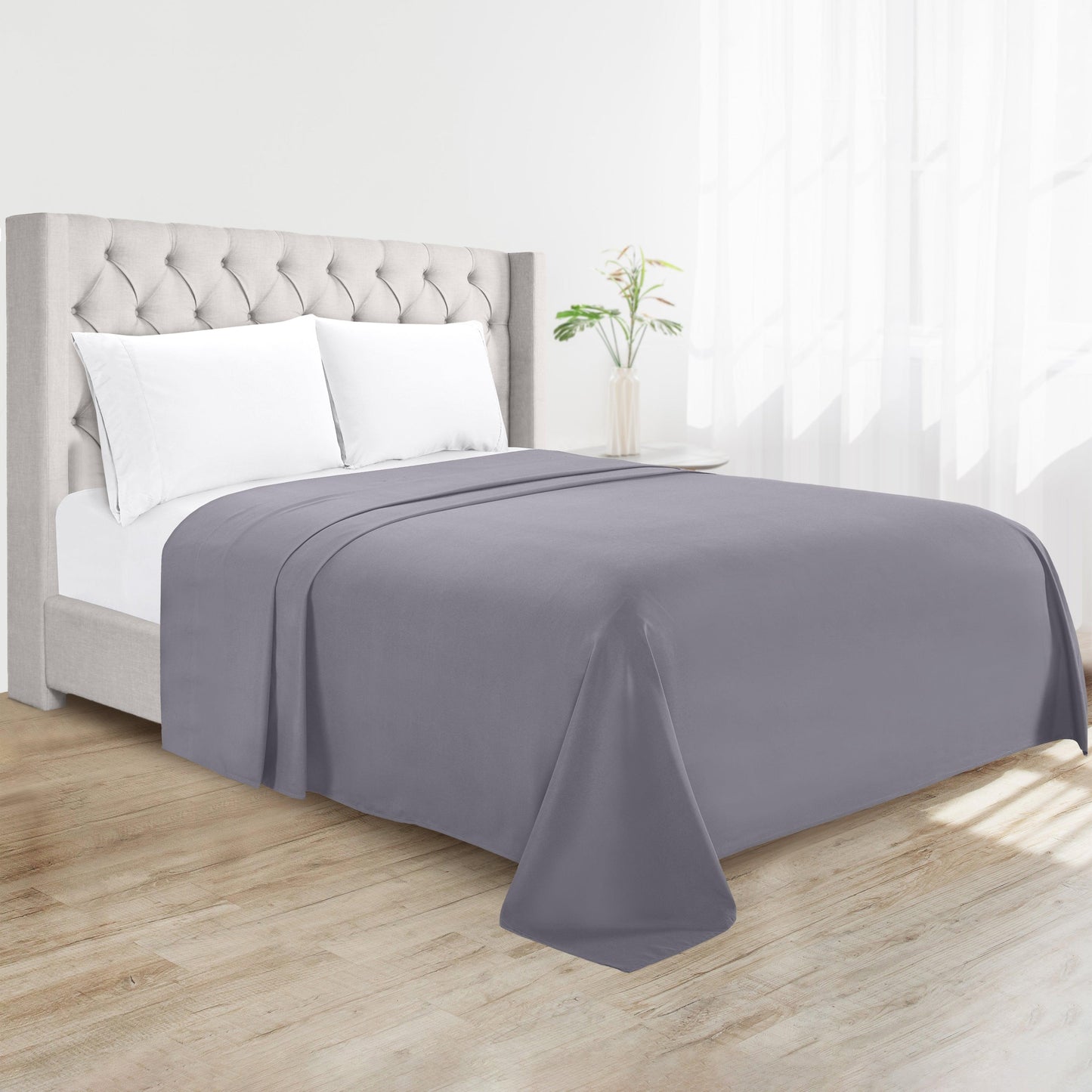 Elegant Comfort Essential Single Flat Sheet - Premium Hotel Quality