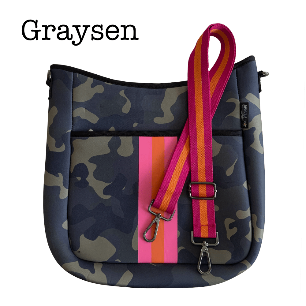 Threaded Pear Neoprene Messenger