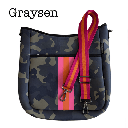 Threaded Pear Neoprene Messenger