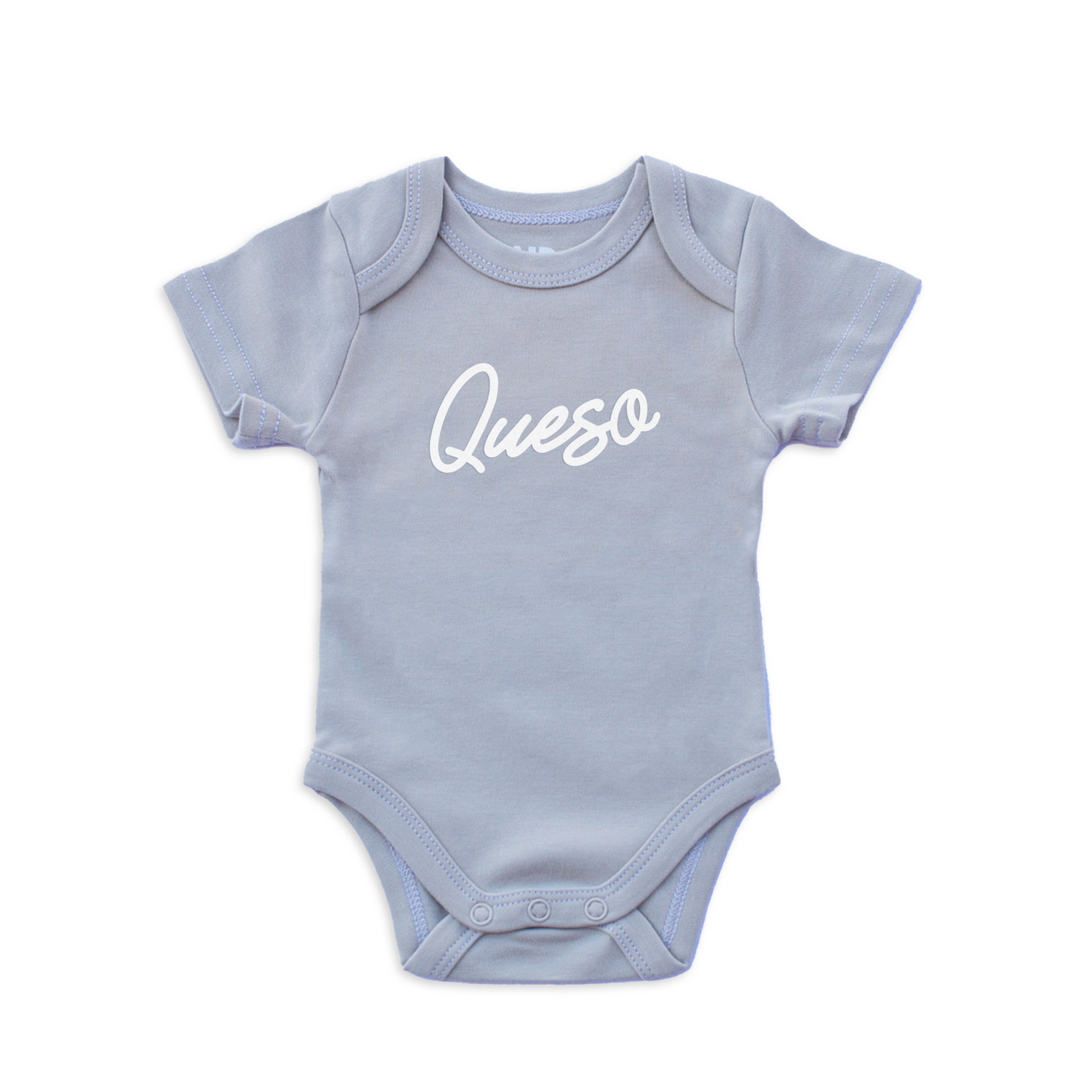 Frankie Jean Queso Cursive Onesie