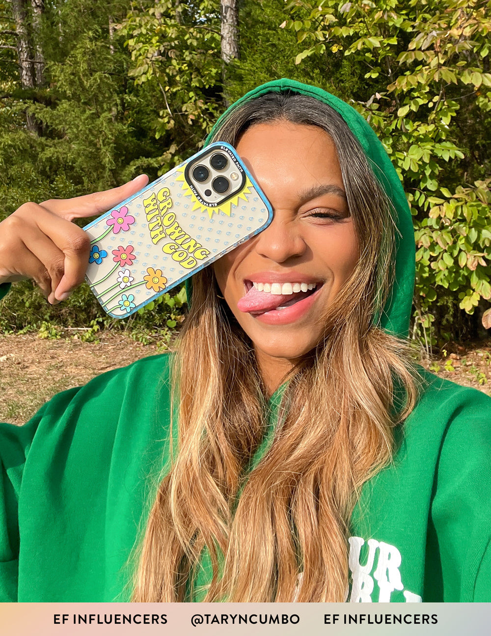 Elevated Faith Growing with God x Taryn Cumbo Phone Case