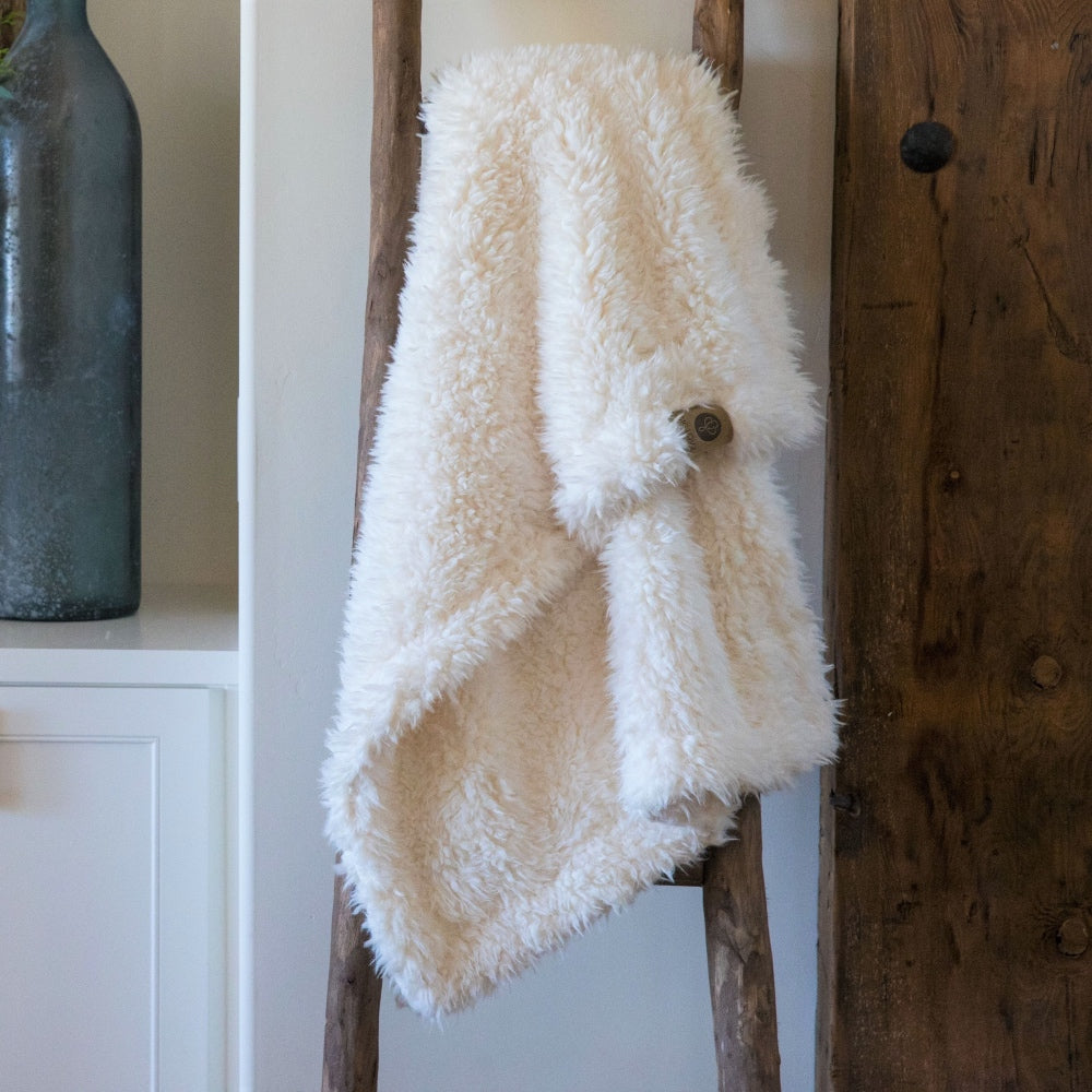 Angel Plush Blanket | Little - Whisper White