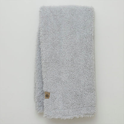 Angel Plush Blanket | Big - Silver Cloud