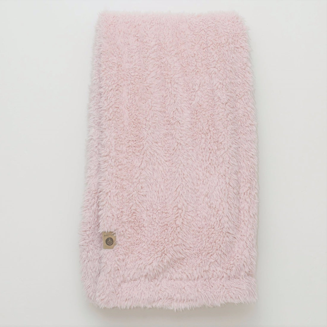 Angel Plush Blanket | Big - Dusty Pink