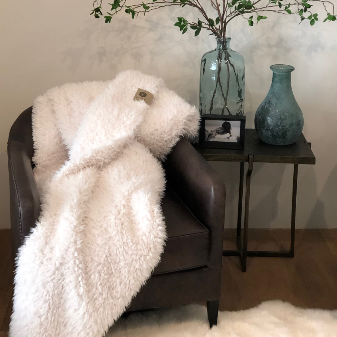 Angel Plush Blanket | Big - Whisper White