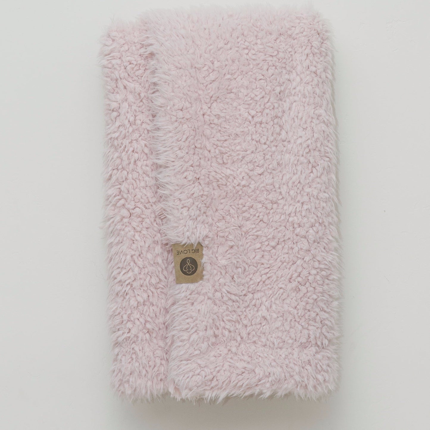 Angel Plush Blanket | Little - Dusty Pink