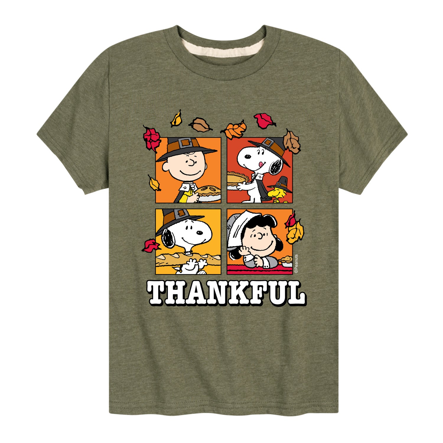 Thankful - HEATHER MILITARY GREEN-
