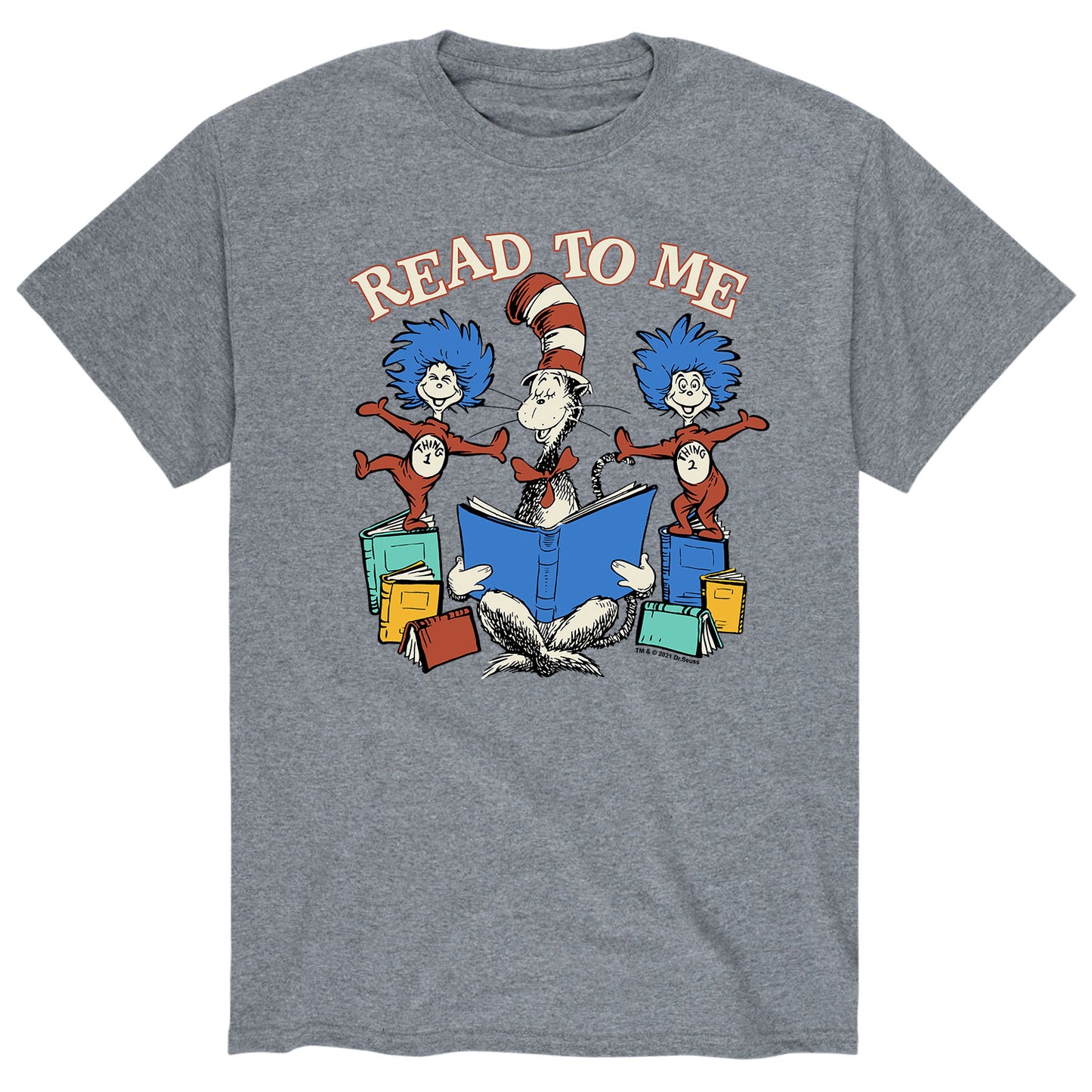 Dr. Seuss - Cat in The Hat - Men's Short Sleeve Graphic T-Shirt