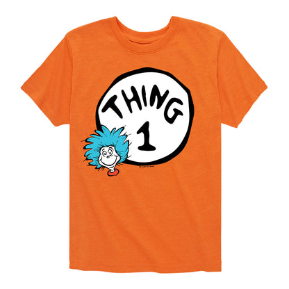 Dr. Seuss - Thing One - Toddler And Youth Short Sleeve Graphic T-Shirt