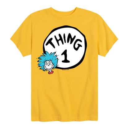 Dr. Seuss - Thing One - Toddler And Youth Short Sleeve Graphic T-Shirt