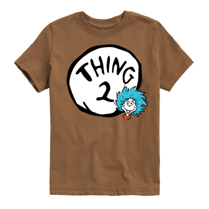 Dr. Seuss - Thing Two - Toddler And Youth Short Sleeve Graphic T-Shirt