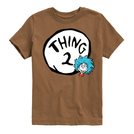 Dr. Seuss - Thing Two - Toddler And Youth Short Sleeve Graphic T-Shirt