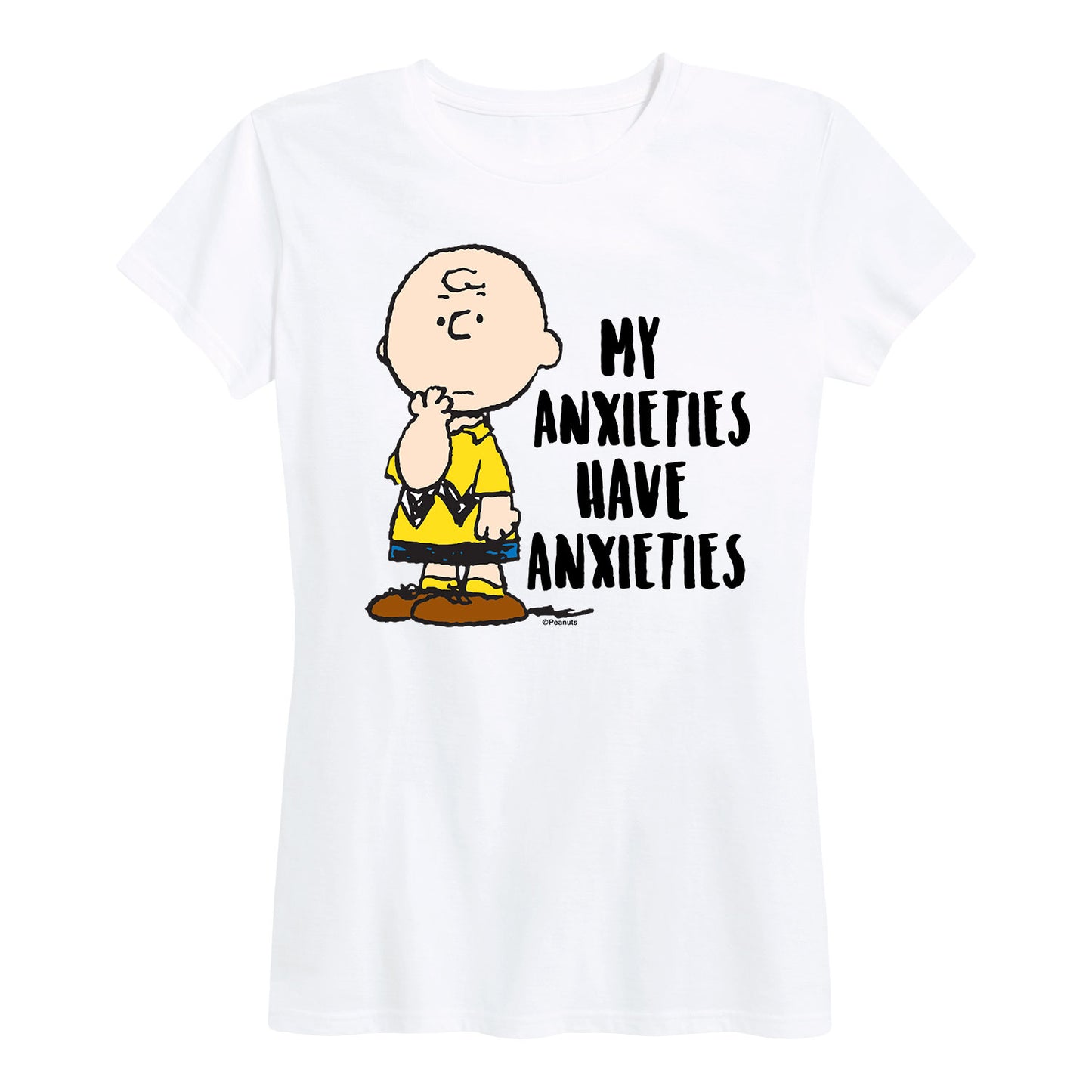 My Anxieties Have Anxieties - WHITE-