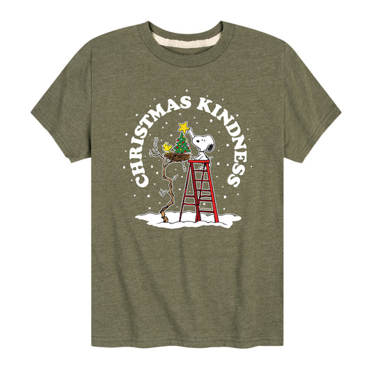 Peanuts - Toddler And Youth Holiday Short Sleeve Graphic T-Shirts