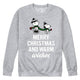 Merry Xmas Warm Wishes - ATHLETIC HEATHER