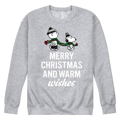 Merry Xmas Warm Wishes - ATHLETIC HEATHER-