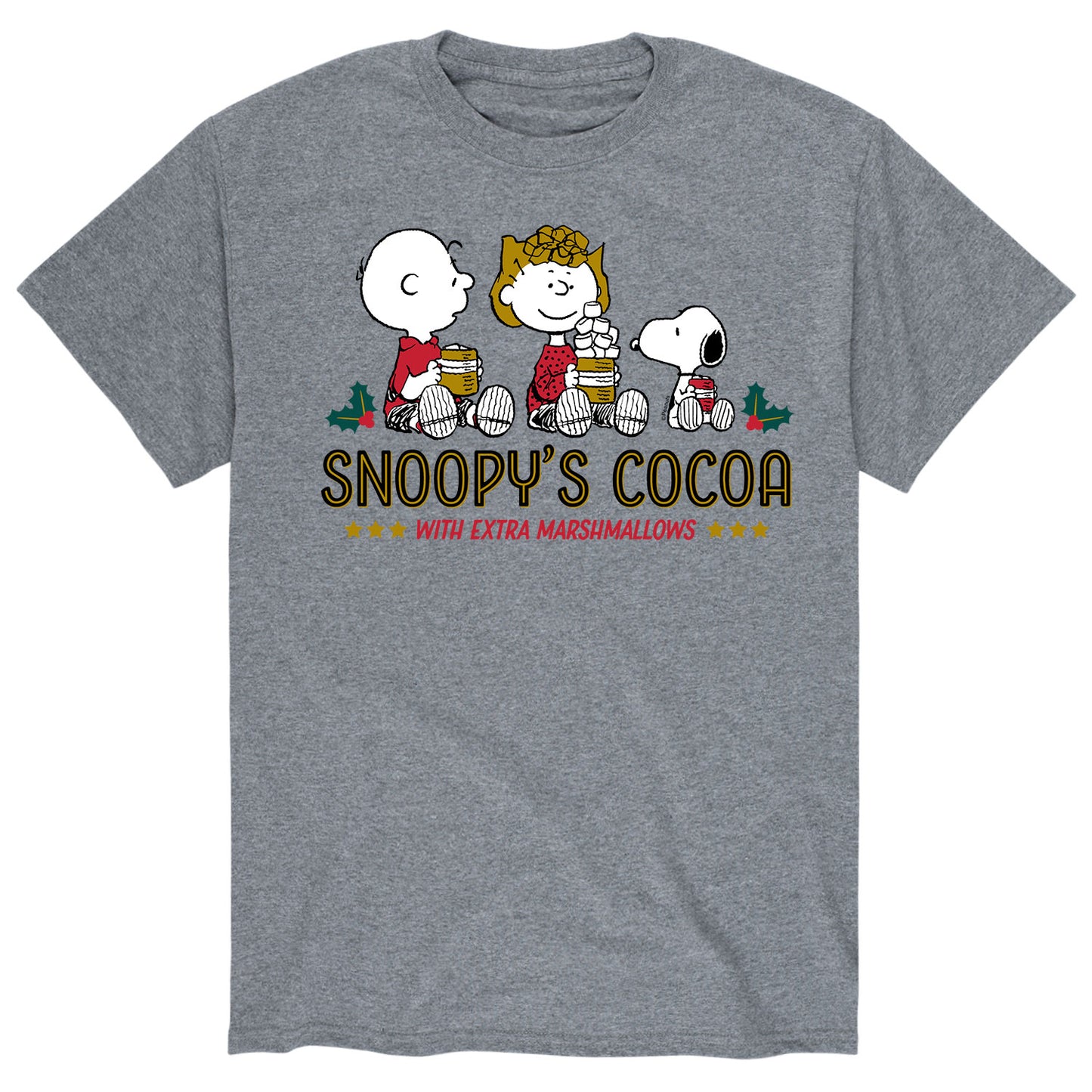 Snoopys Cocoa - ATHLETIC HEATHER-