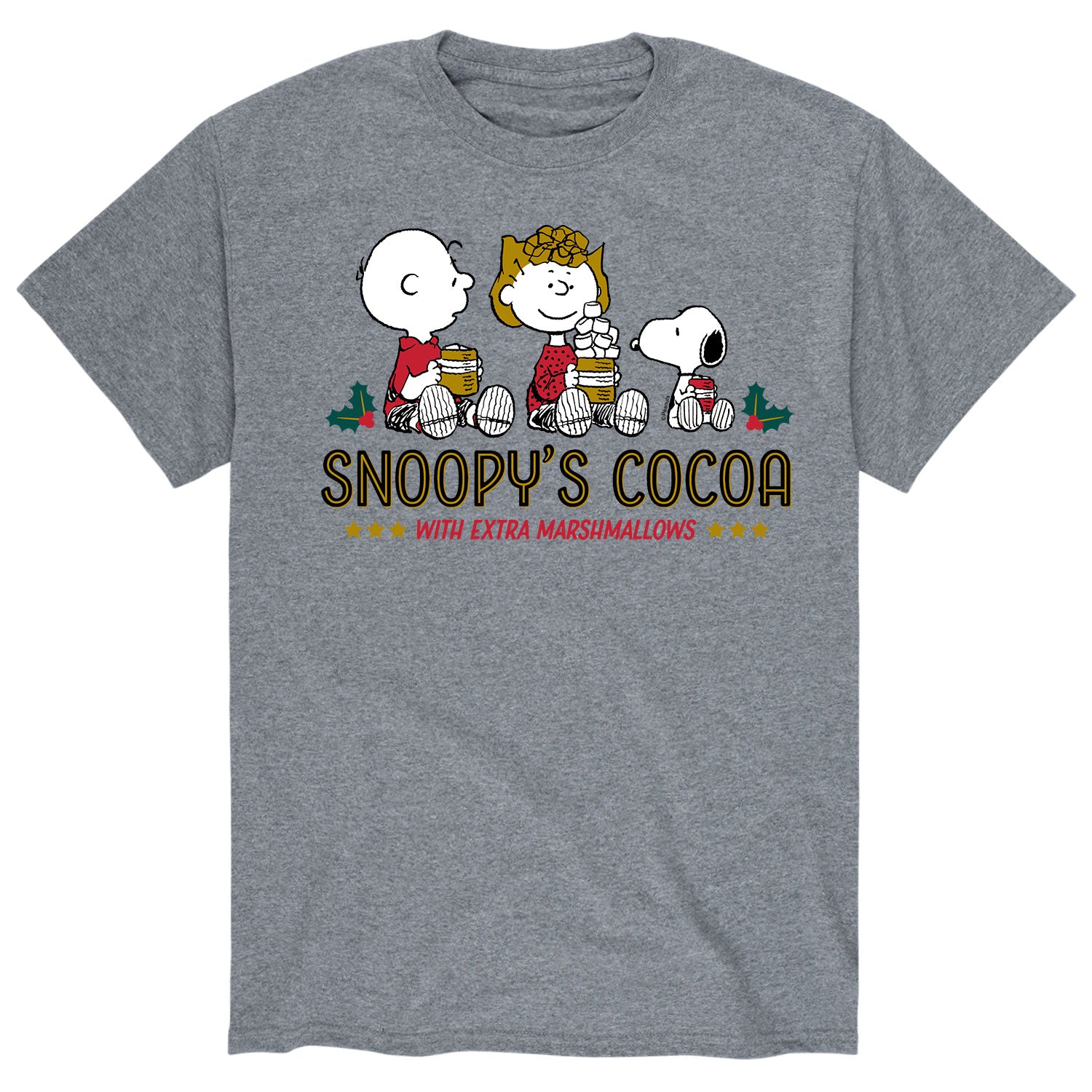 Snoopys Cocoa - ATHLETIC HEATHER-