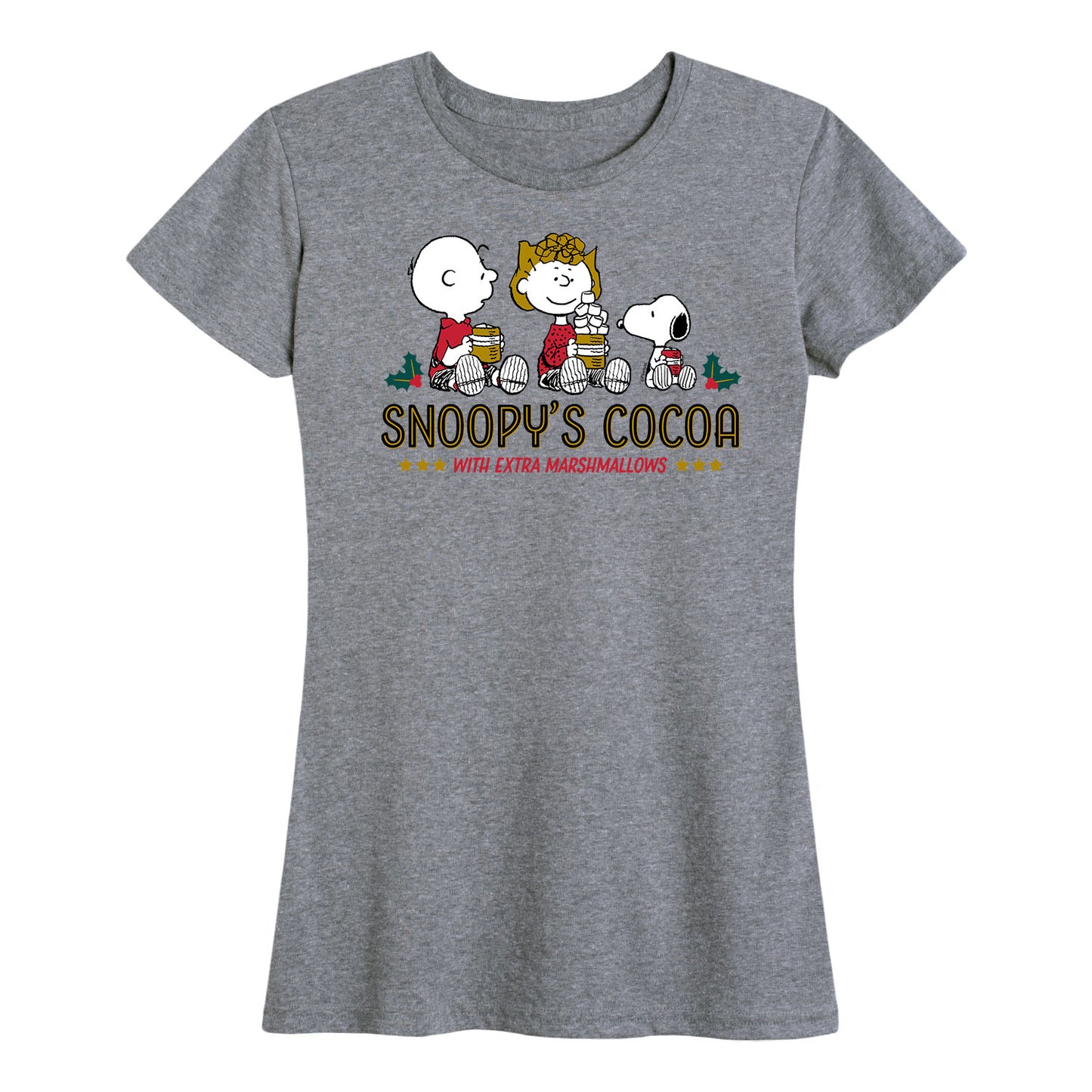 Snoopys Cocoa - HEATHER GREY-