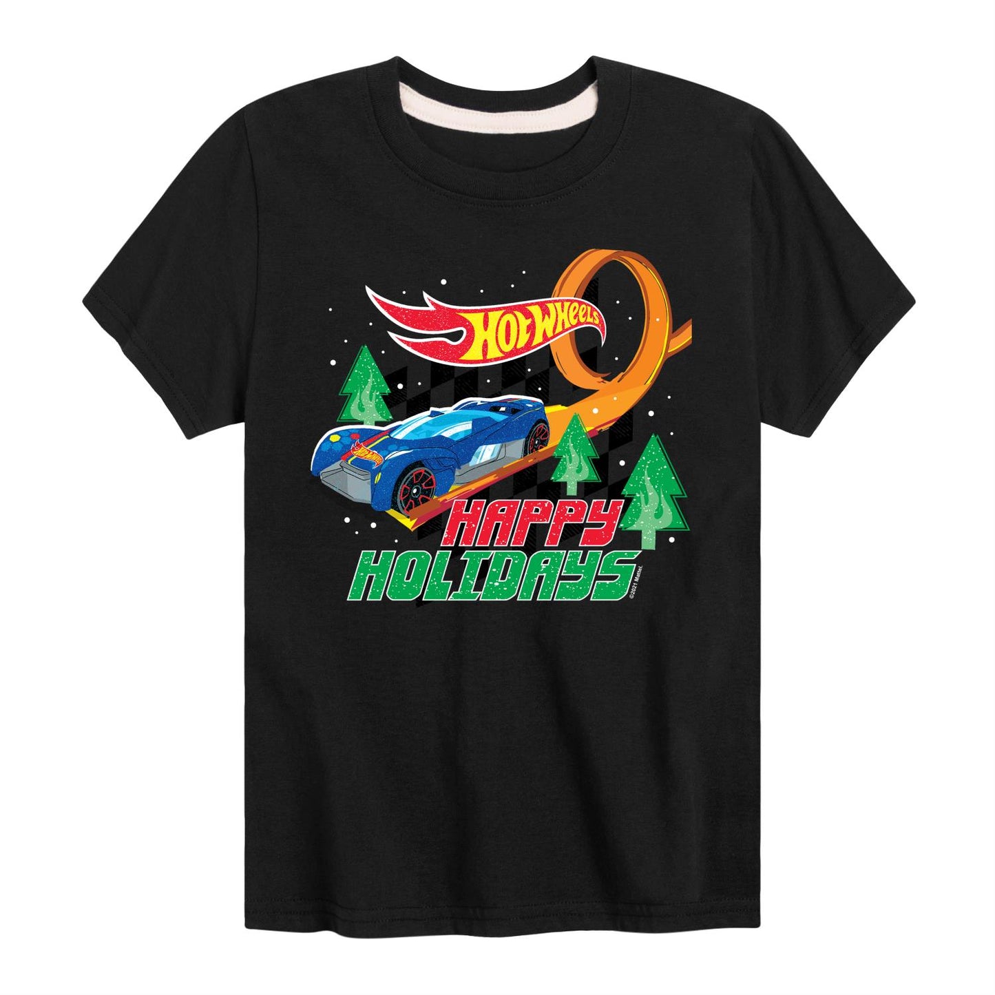 Happy Holidays Loop - BLACK-