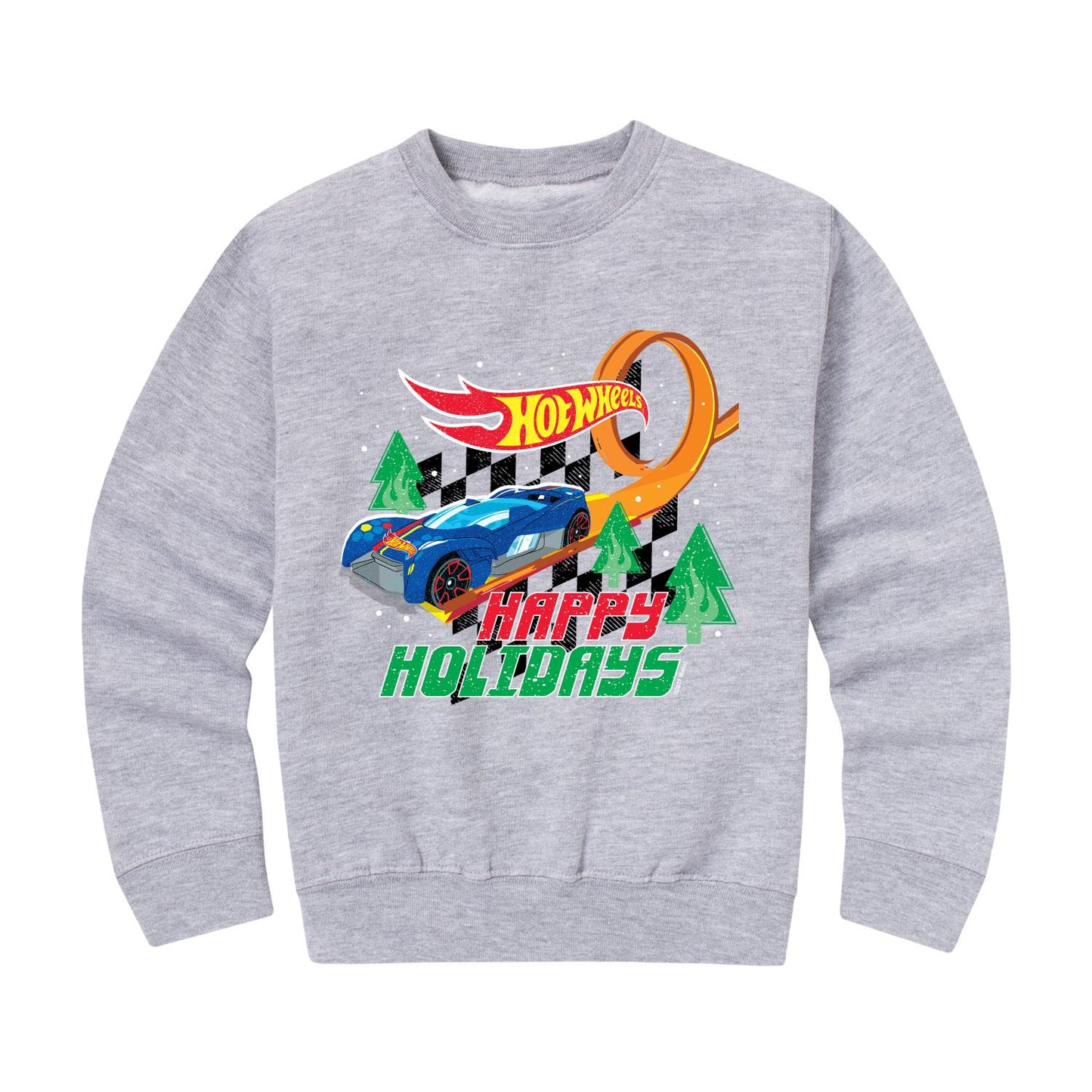 Happy Holidays Loop - ATHLETIC HEATHER-