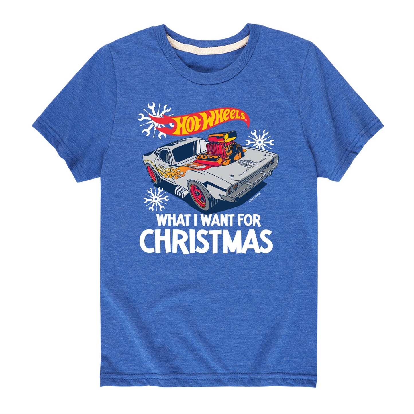 What I Want For Christmas - ROYAL BLUE-